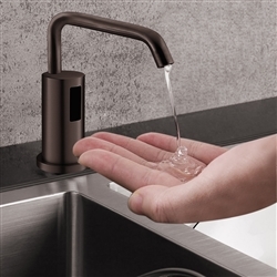 Automatic Hand Soap Dispenser Bronze